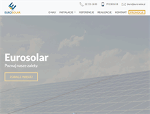 Tablet Screenshot of euro-solar.pl